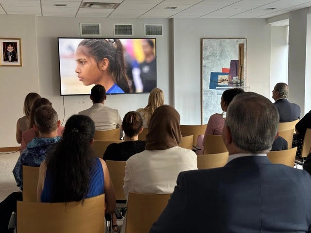 Screening Flamme de la Paix