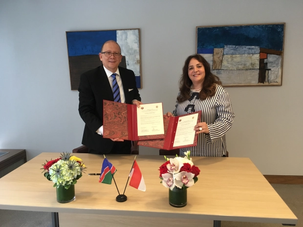 Ouverture de relations diplomatiques entre la Principauté de Monaco et la Namibie