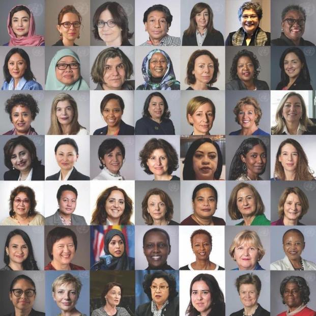 Les 49 femmes ambassadrice auprès de l'ONU militent pour l'égalité des genres