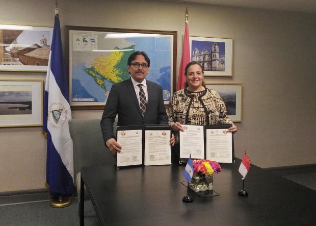 Opening of diplomatic relations between the Principality of Monaco and Nicaragua