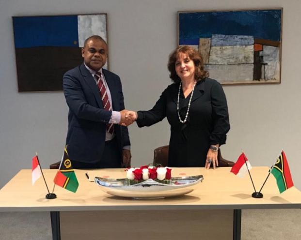 Ouverture des relations diplomatiques entre la Principauté de Monaco et la République du Vanuatu
